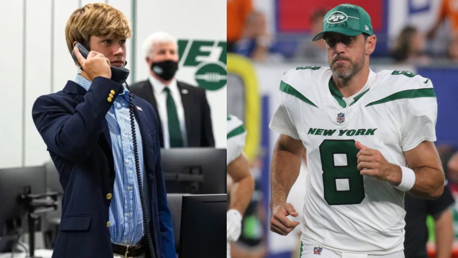 “There’s a first time for everything” Aaron Rodgers pokes fun at chances of Jets teenage owner releasing him