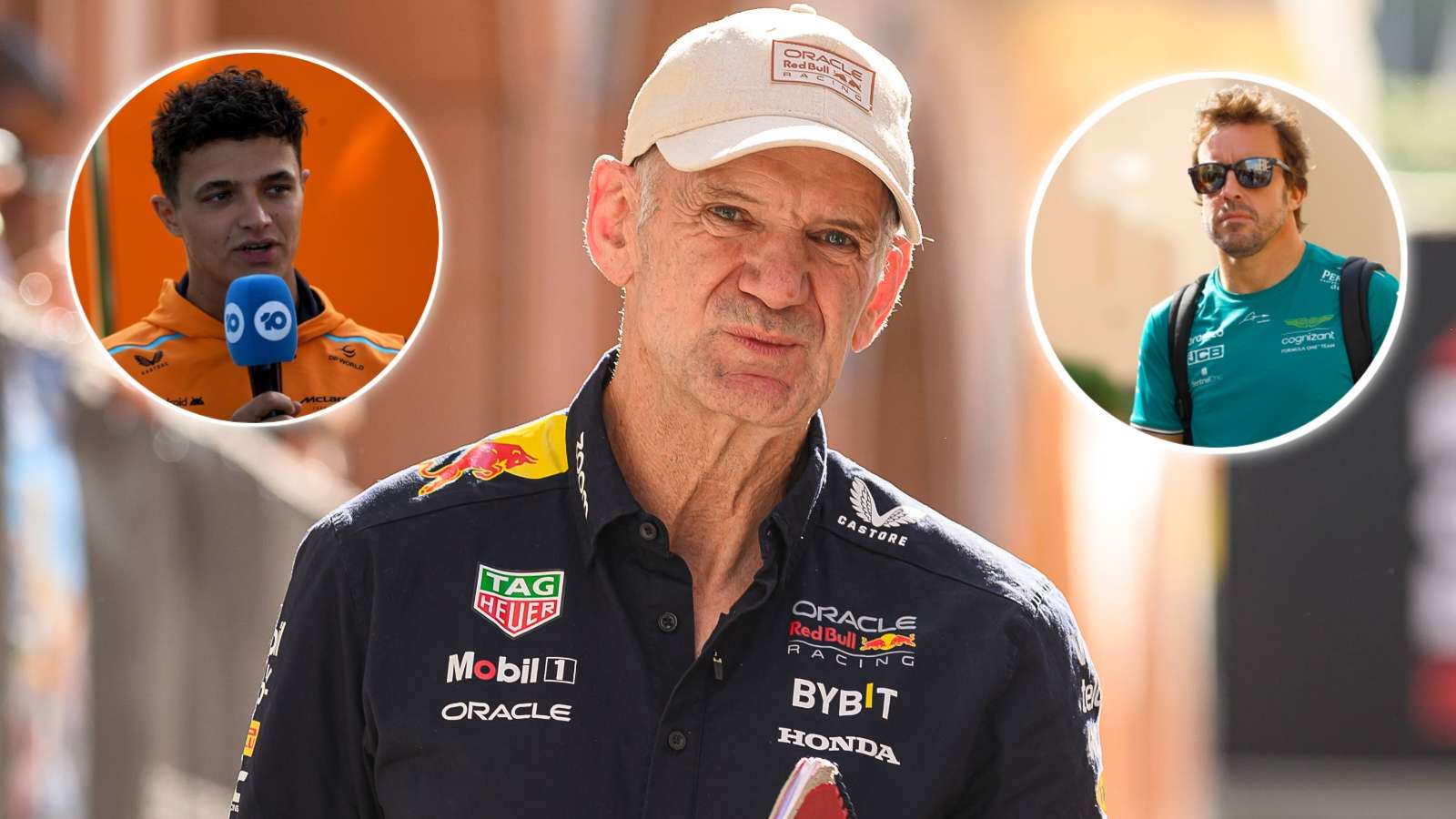 Adrian Newey reportedly preferring a 2025 move to either Aston Martin or McLaren amidst Ferrari interest 