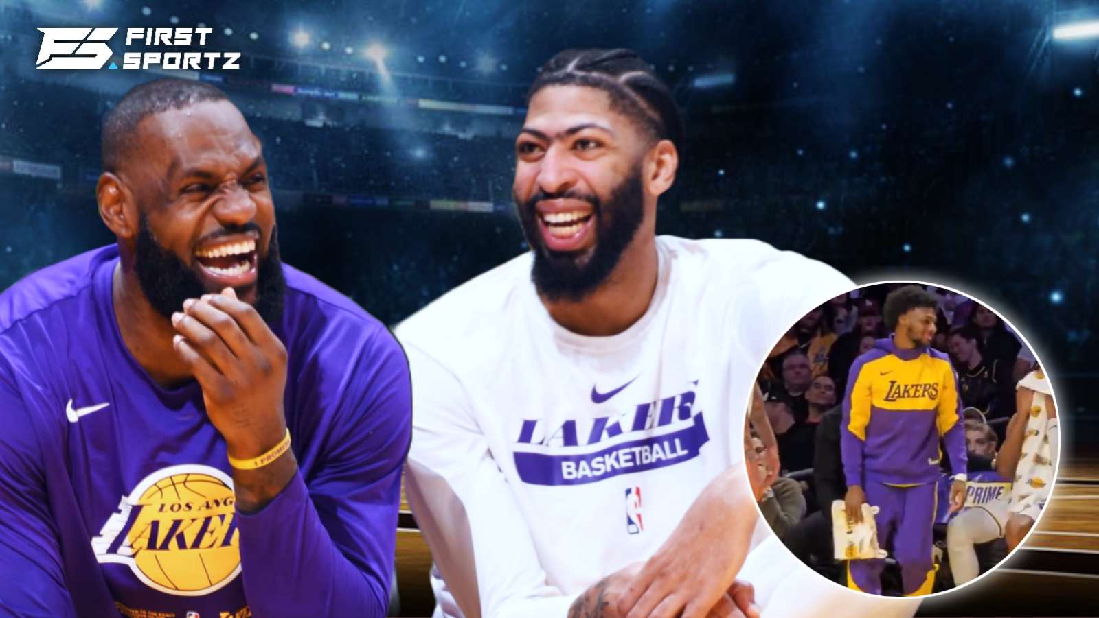 LeBron James loves Anthony Davis giving Bronny James ‘rookie treatment’