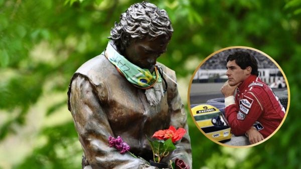 Ayrton Senna memorial in Imola