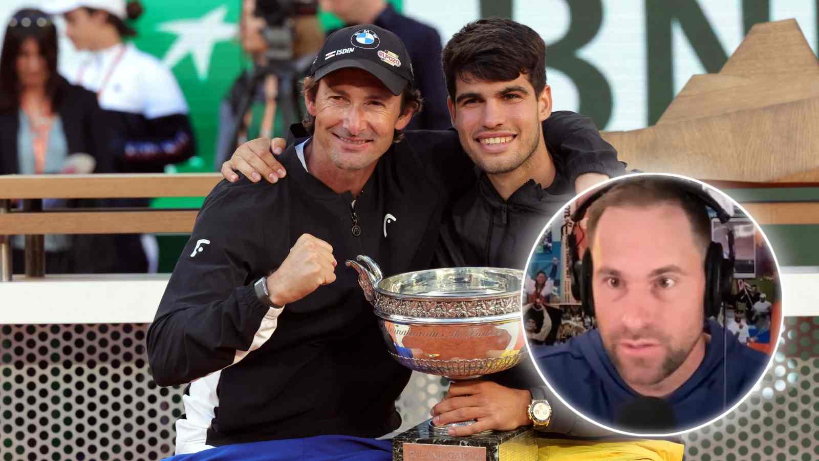 Andy Roddick ranks Carlos Alcaraz’s coach Juan Carlos Ferrero over ‘celebrity coaches’ like Ivan Ljubicic and Boris Becker