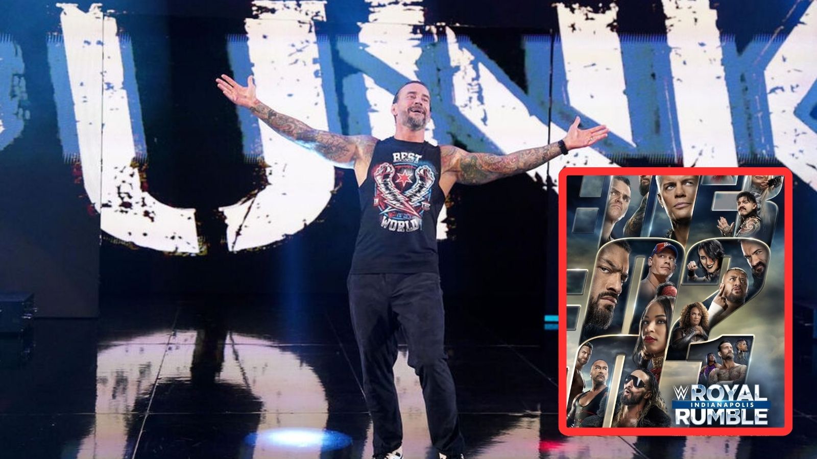 “You can’t f**k,” CM Punk reacts to his inclusion in the 2025 Royal Rumble PLE poster alongside two top female stars