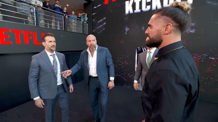 “Who’s the bootlicker now b*tch?” Seth Rollins’ personal dig at CM Punk almost ensues a brawl during their explosive faceoff at Raw on Netflix kickoff show