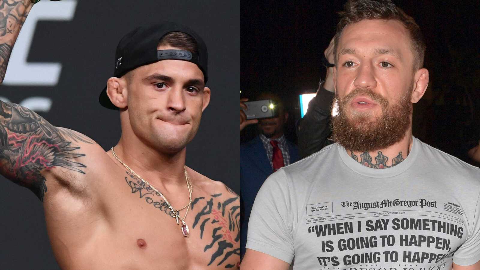 “I want to whip his a**!” Dustin Poirier gets real about Conor McGregor’s digs at wife and family