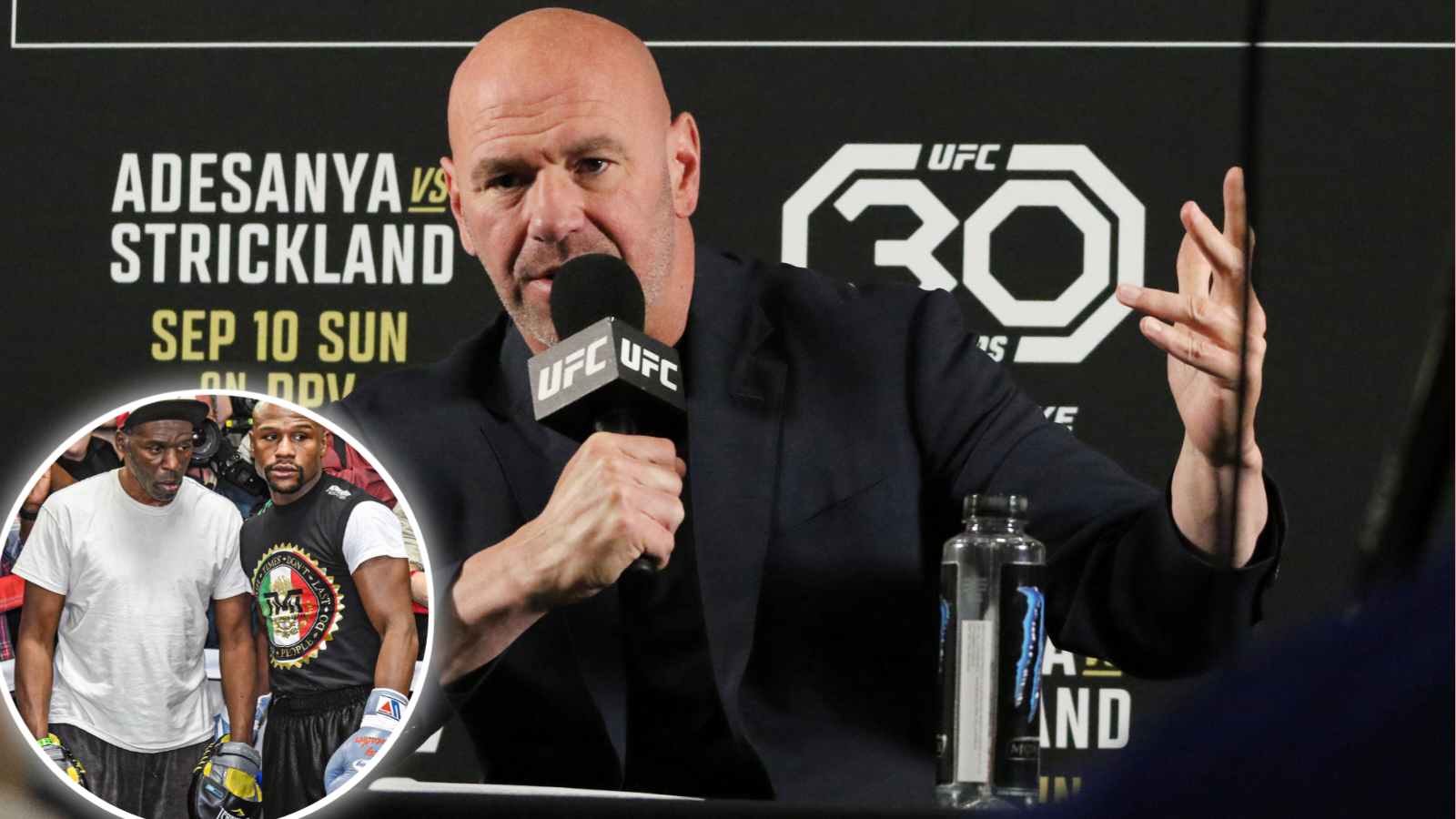 “No rounds motherfu**er!” Dana White recalls Floyd Mayweather’s uncle beating up heavyweight boxer in gym