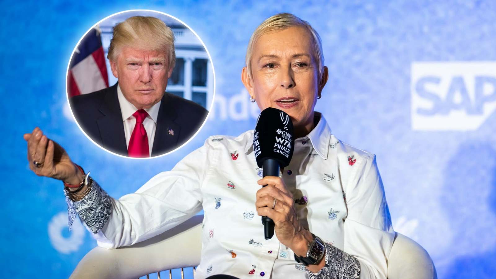 Martina Navratilova hits out at Donald Trump for his “low IQ” comment on John Kelly, takes dig for his “orange makeup