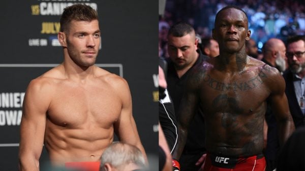 Dricus Du Plessis showered rare praise on Israel Adesanya looking back on their fight