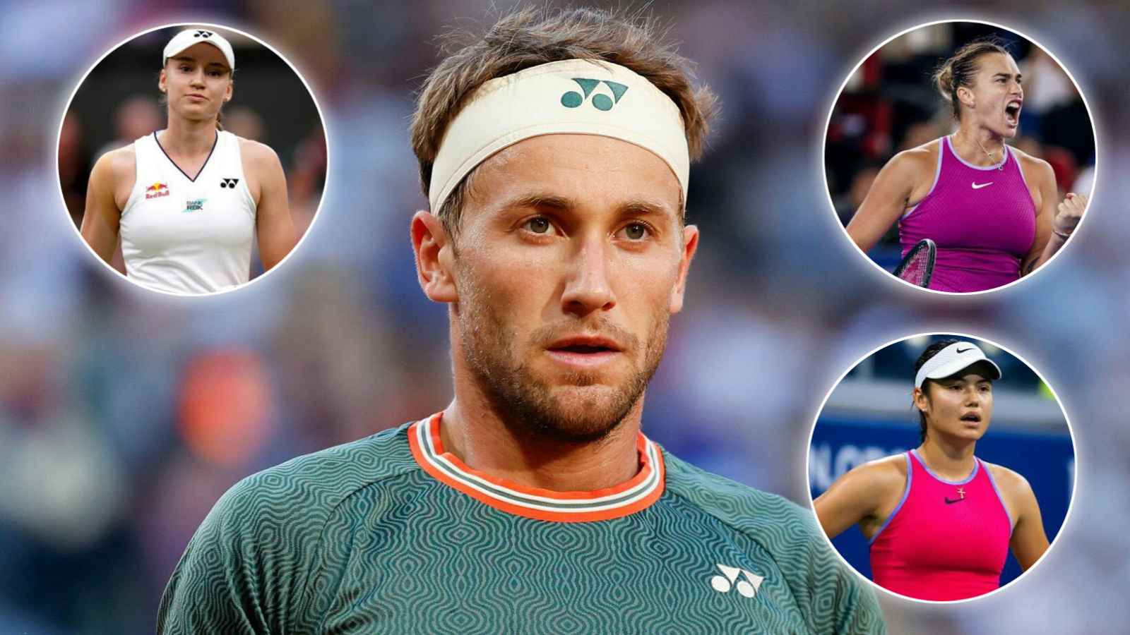 Casper Ruud raises questions about endorsement earnings of Emma Raducanu, Aryna Sabalenka, and Elena Rybakina