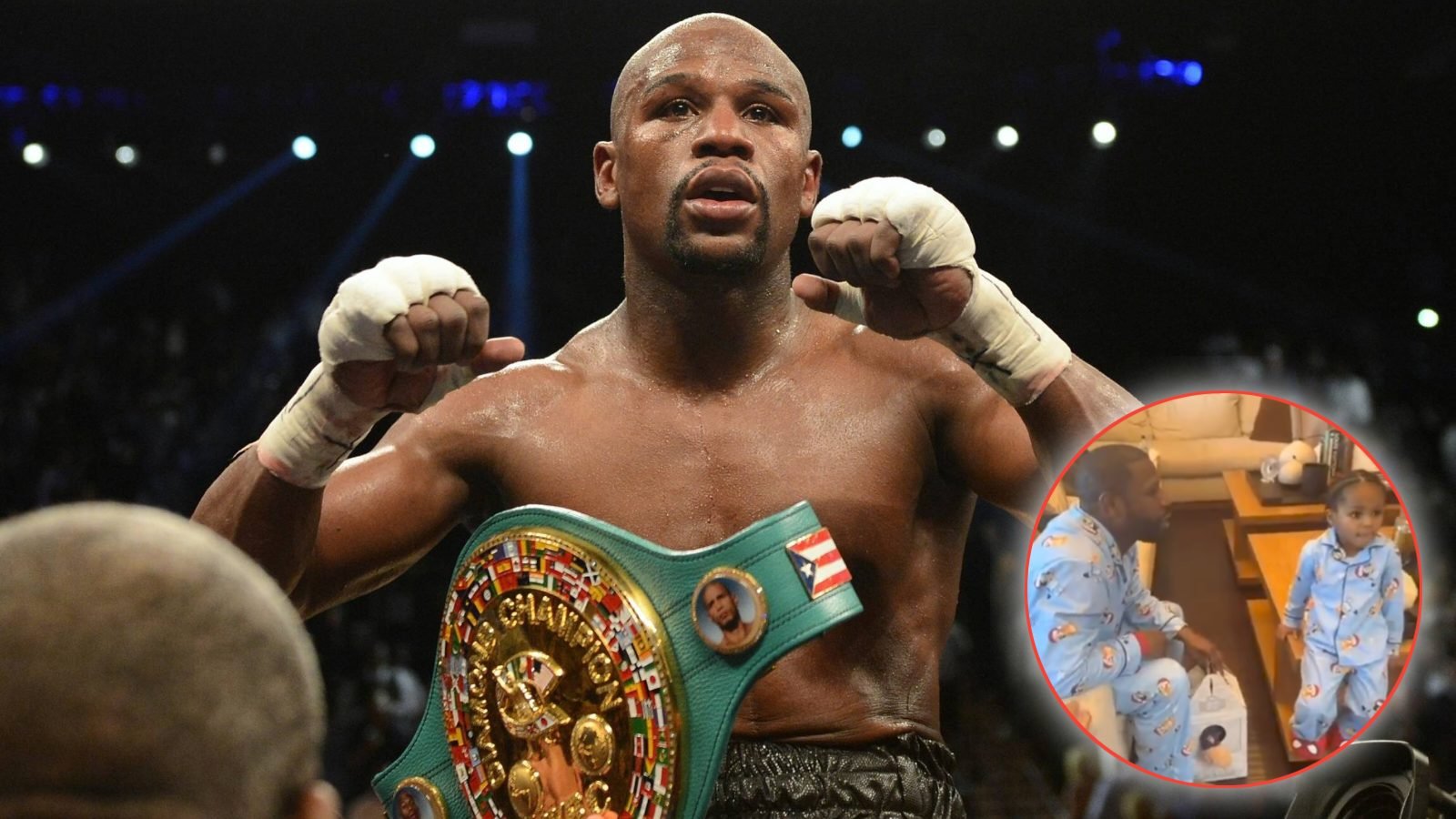 “Little bro blessed” – Floyd Mayweather’s Christmas gift for grandson dwarfs anything fans have ever seen