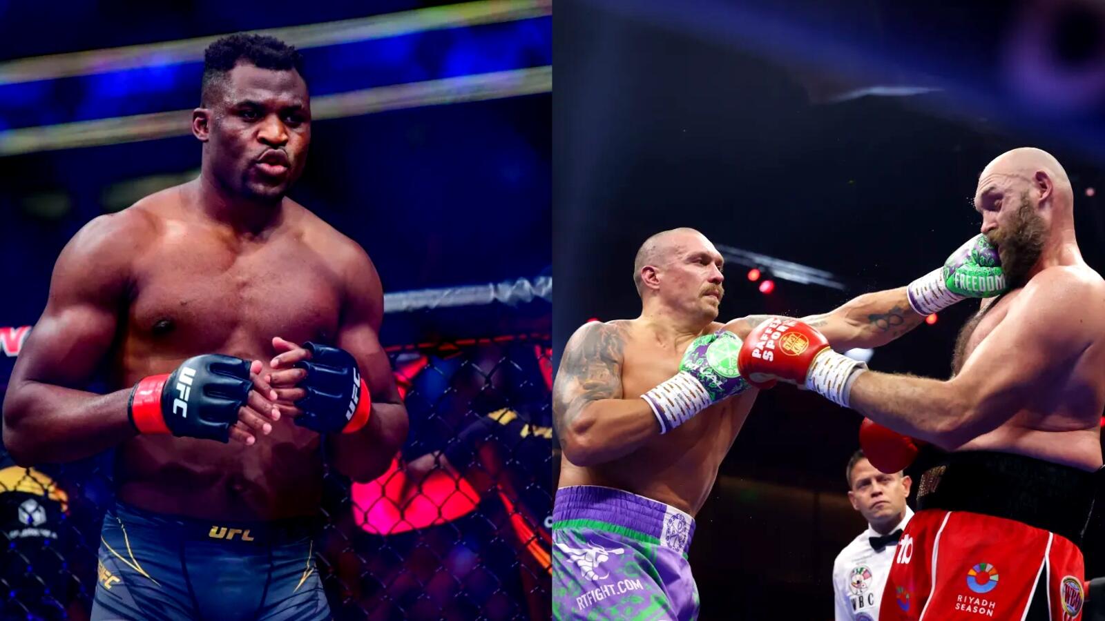 Francis Ngannou calls for Tyson Fury rematch following consecutive losses to Oleksandr Usyk