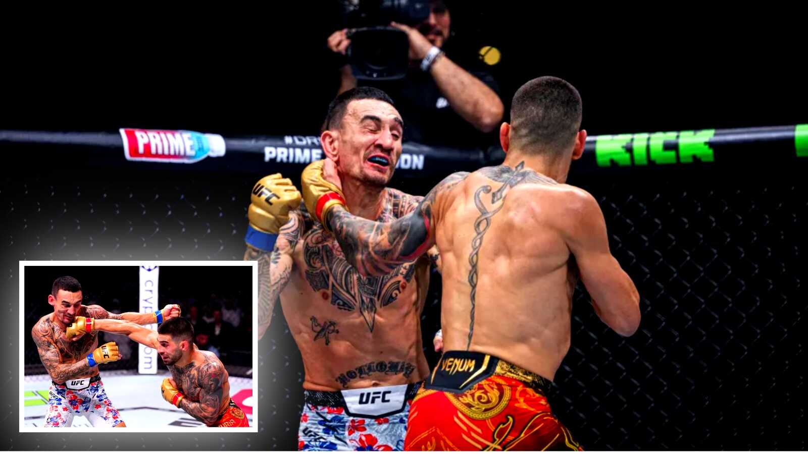 “He is a SAVAGE” – Max Holloway put to sleep by Ilia Topuria in electric UFC 308 fight