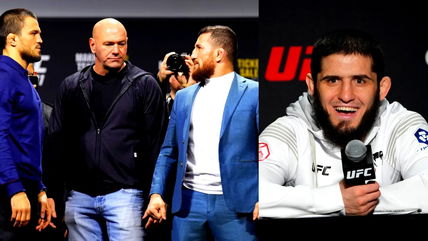 Team Khabib trolls Merab Dvalishvili with quirky post after being denied entry in UFC PI