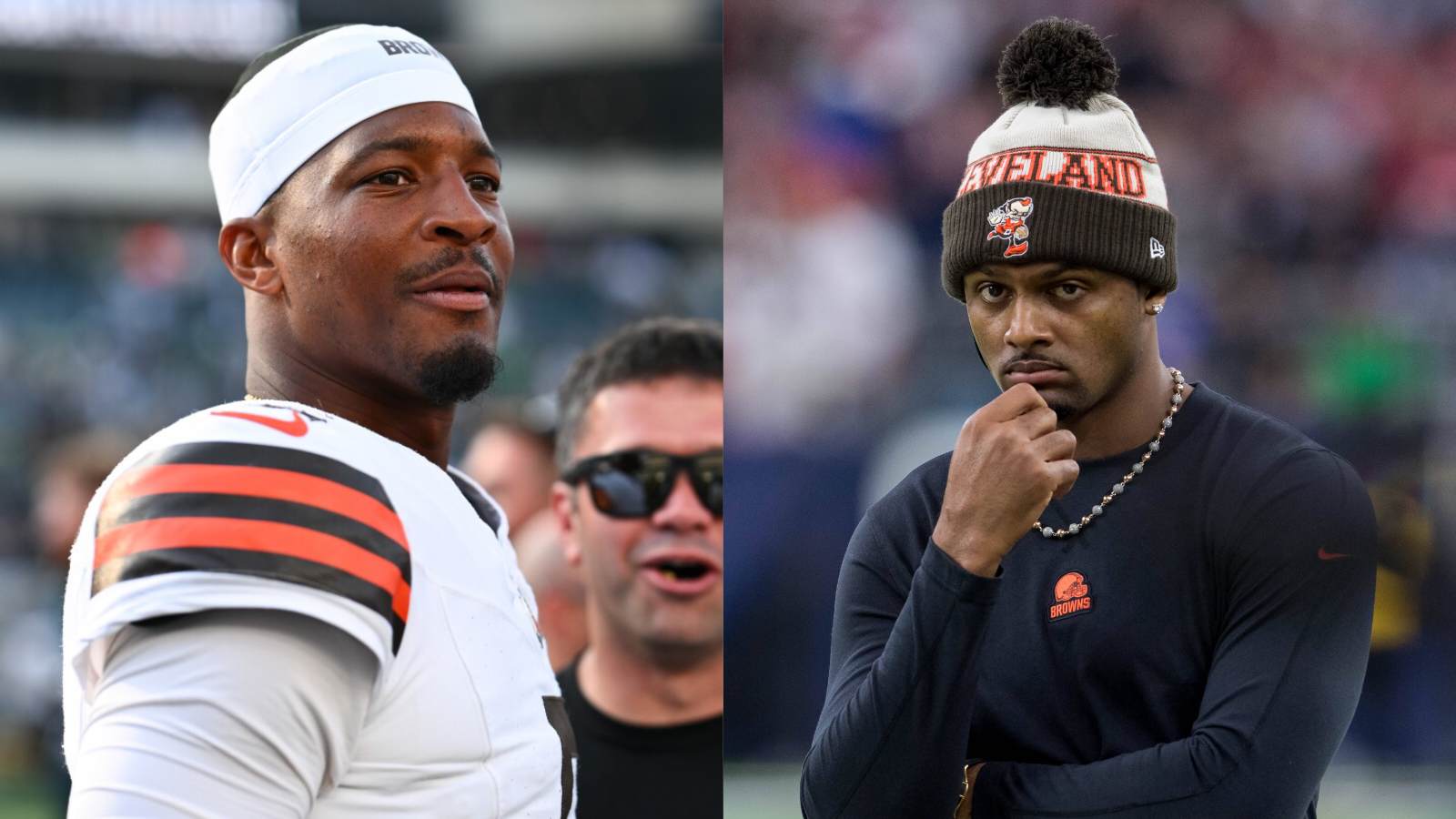 “He doesn’t deserve defending” – Jameis Winston’s support after Deshaun Watson booing has fans tearing him up on social media