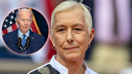 Martina Navratilova lambasts ESPN for their coverage of Joe Biden’s decision to scrap proposed rule on trans athletes’ inclusion in girls’ sports