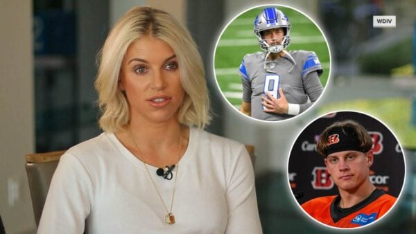 Kelly Stafford, Matthew Stafford, and Joe Burrow