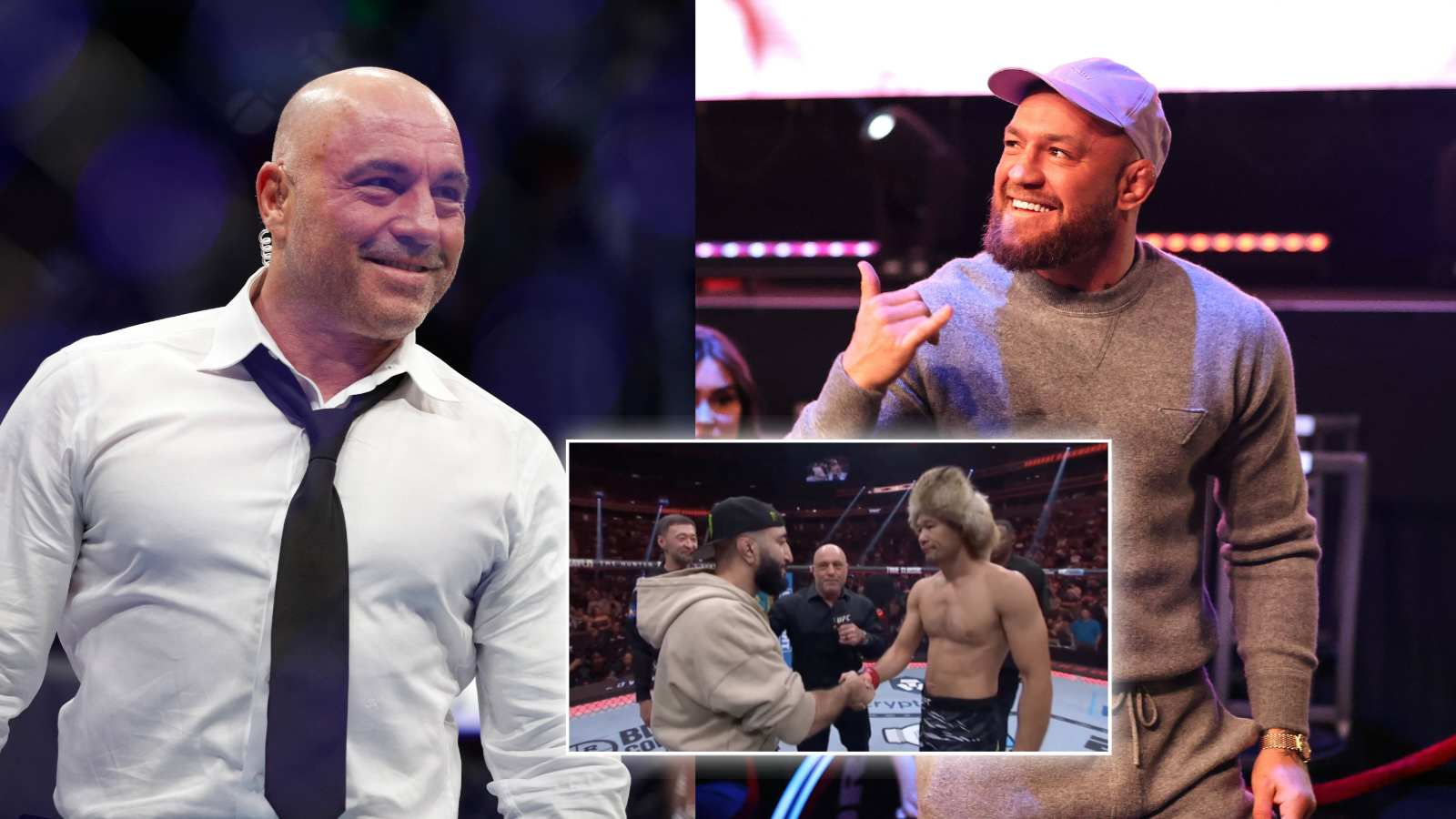 Joe Rogan’s BRUTAL one-liner makes Conor McGregor go nuts over UFC 310 Belal Muhammad appearance