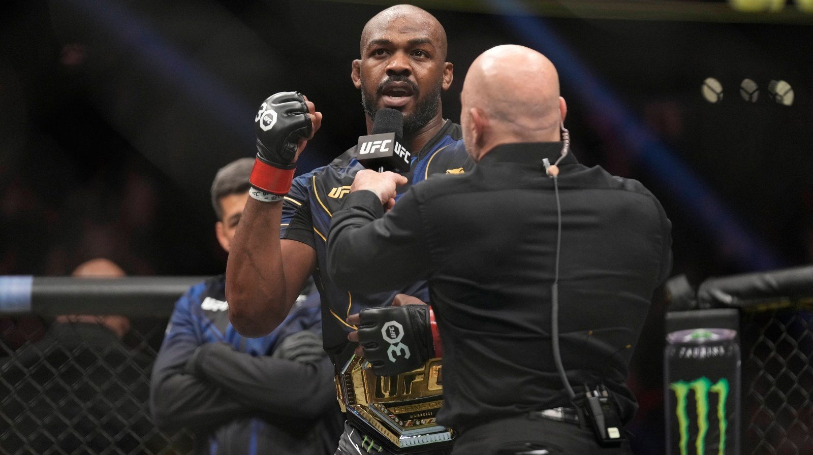 “I beat people up for a living…” Jon Jones reveals dream of having career in law enforcement