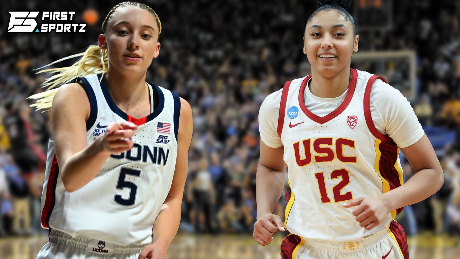 JuJu Watkins and Paige Bueckers trade blows in epic USC-UConn showdown