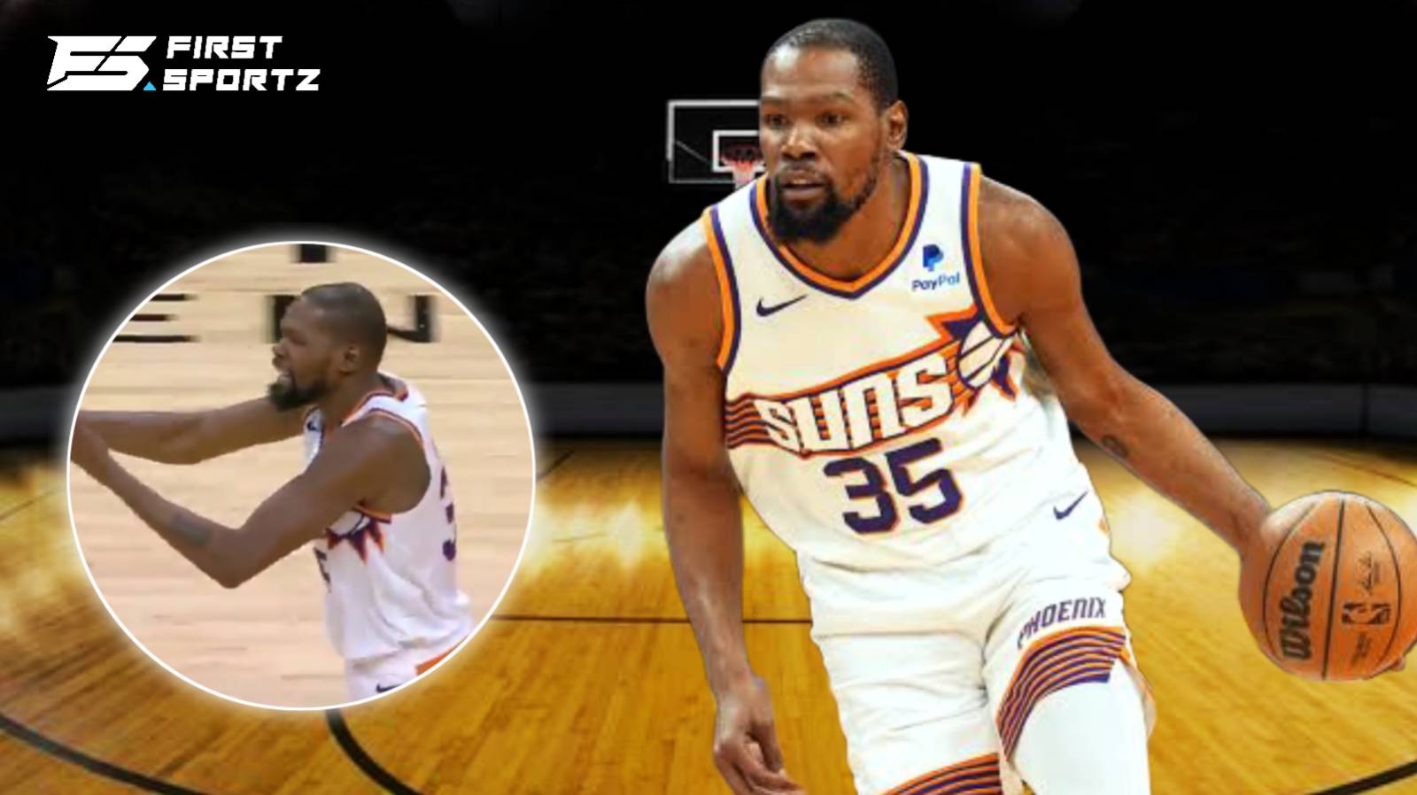 (Video) VIRAL clip reveals Kevin Durant’s hilarious argument with referee during Suns vs. Lakers