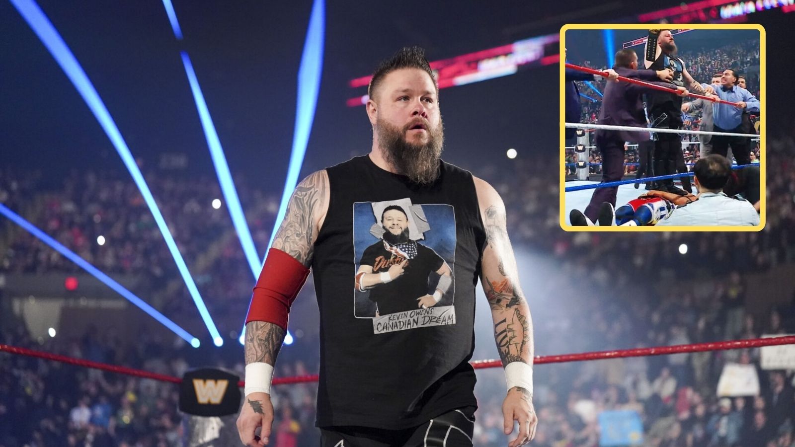 “I haven’t snapped yet,” Kevin Owens lashes out at WWE management after sending Cody Rhodes to the hospital using banned move post Saturday Night’s Main Event