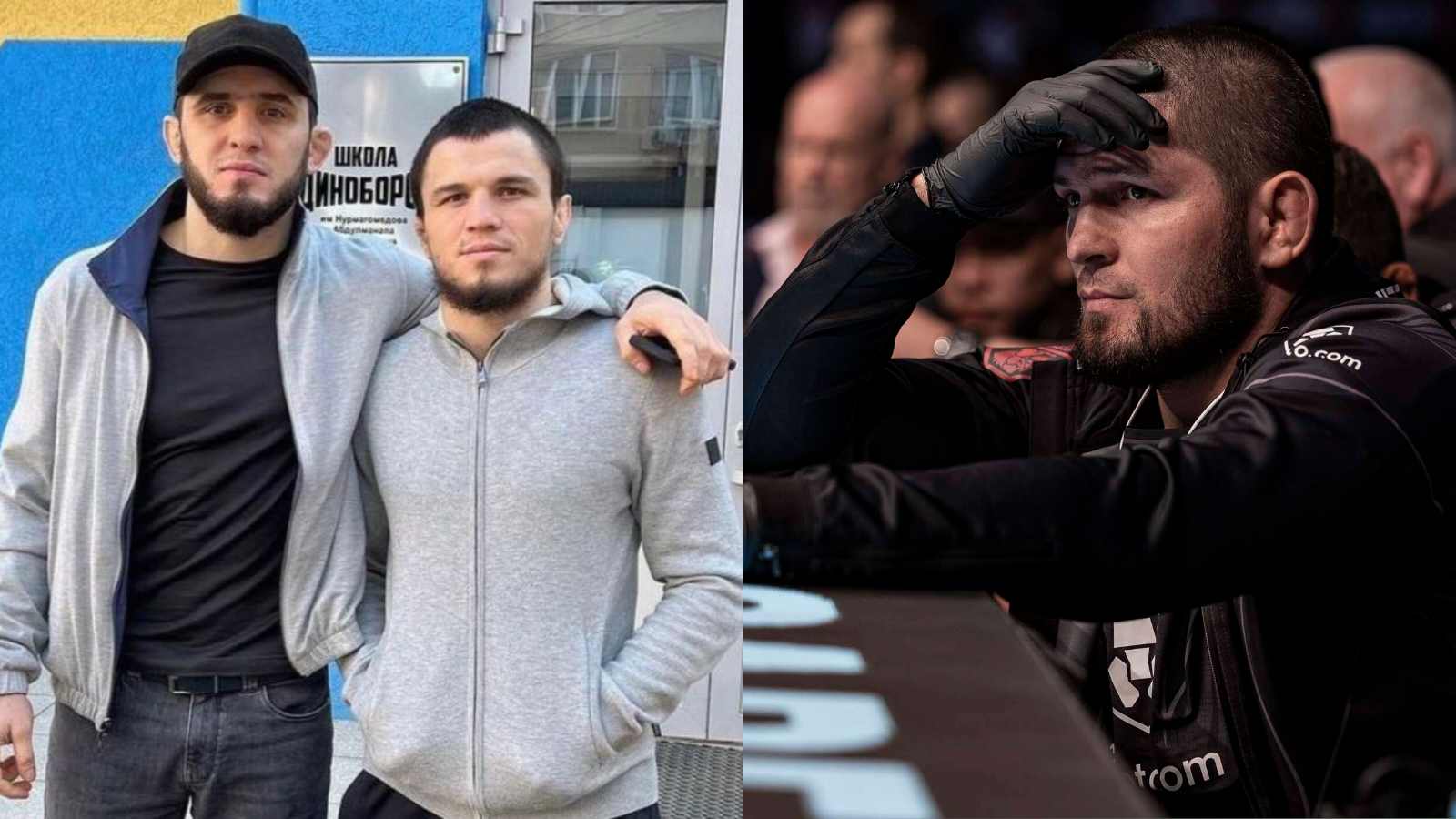 Khabib Nurmagomedov already stressing as ‘brothers’ Islam Makhachev and Umar Nurmagomedov fight at UFC 311