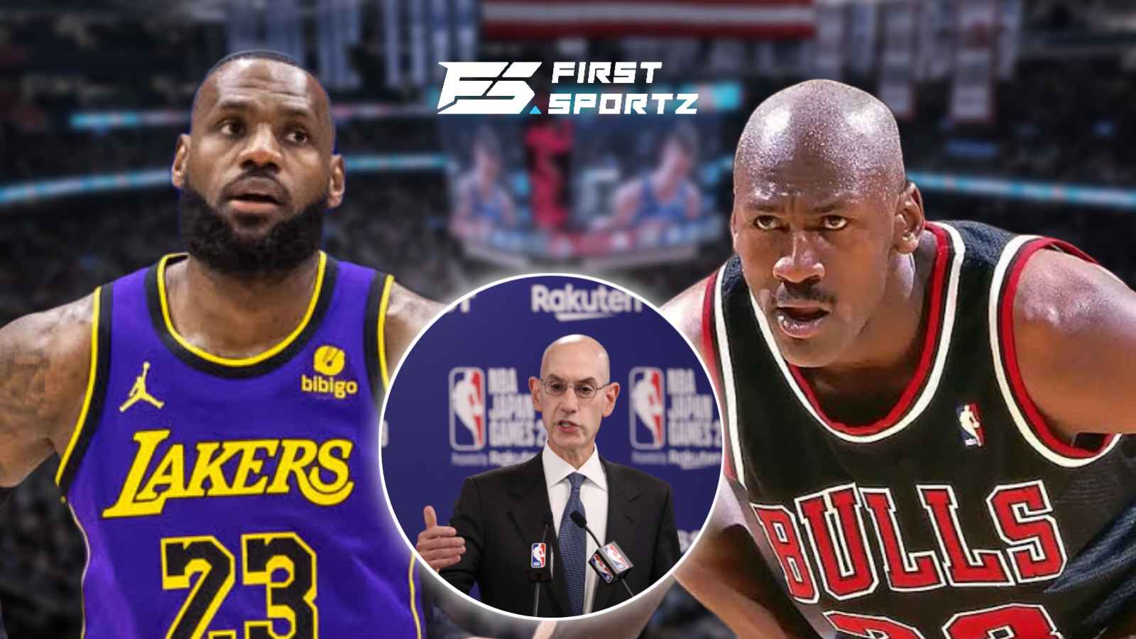 “Don’t tell LeBron…” Adam Silver picks Michael Jordan as ‘GOAT’ snubbing 4-time champion