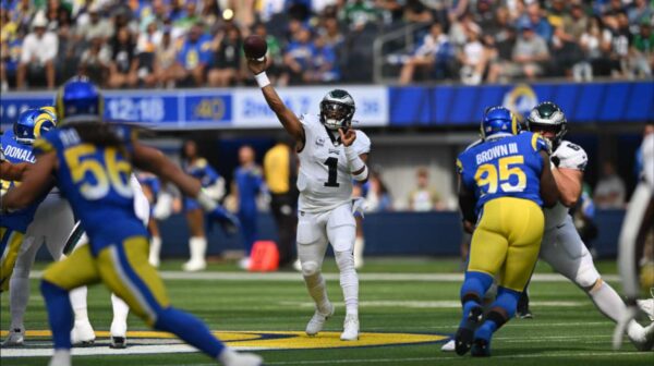 Los Angeles Rams against Philadelphia Eagles