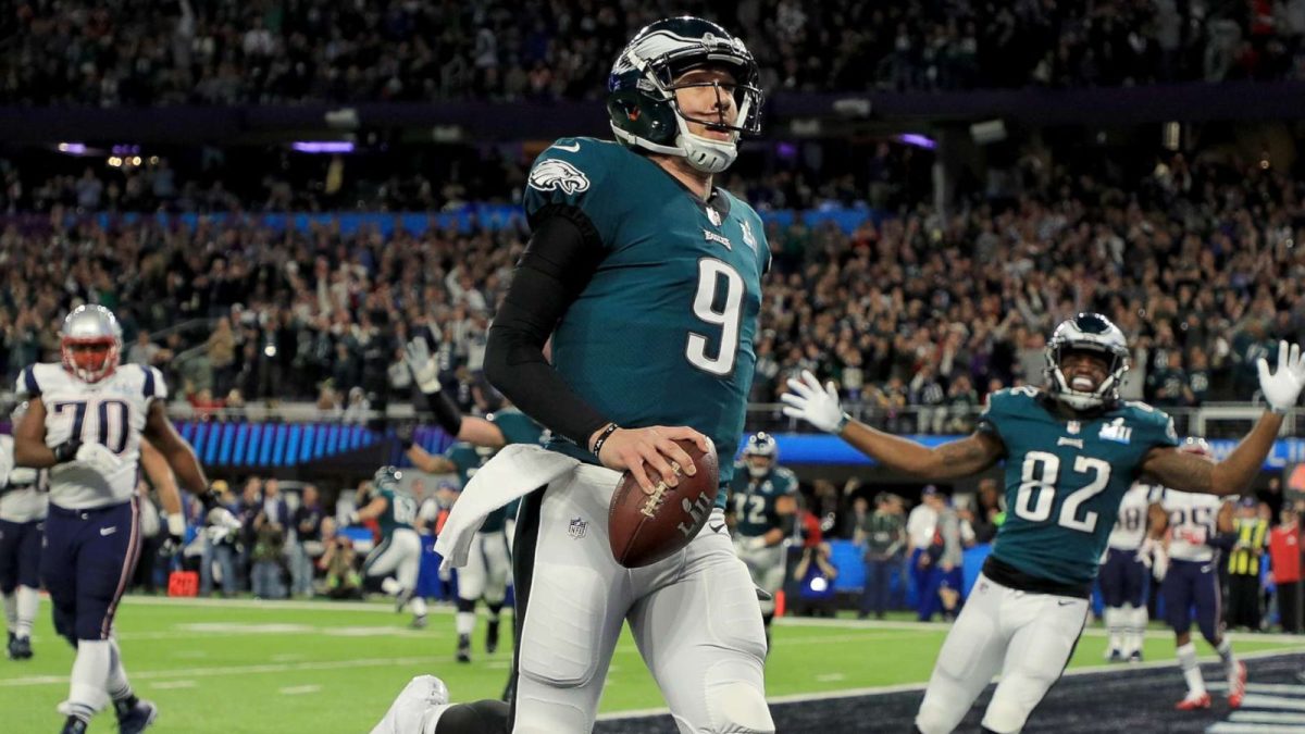 Nick Foles became part of Philadelphia Eagles folklore after his famous Philly Special in Super Bowl LII