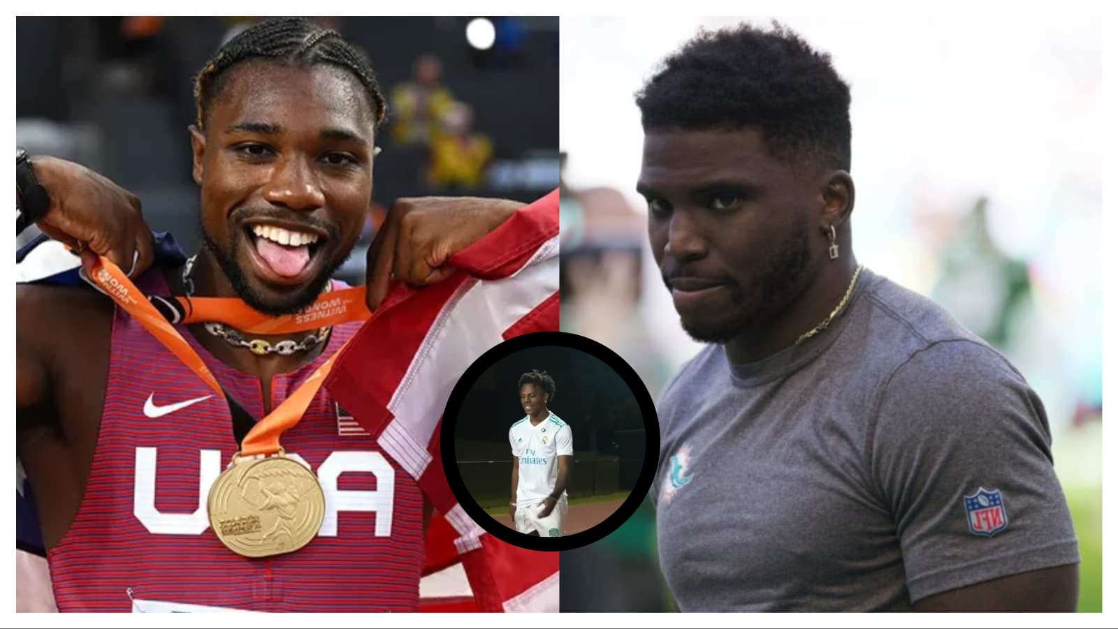 Tyreek Hill takes another vicious dig at Noah Lyles following his race against IShowSpeed