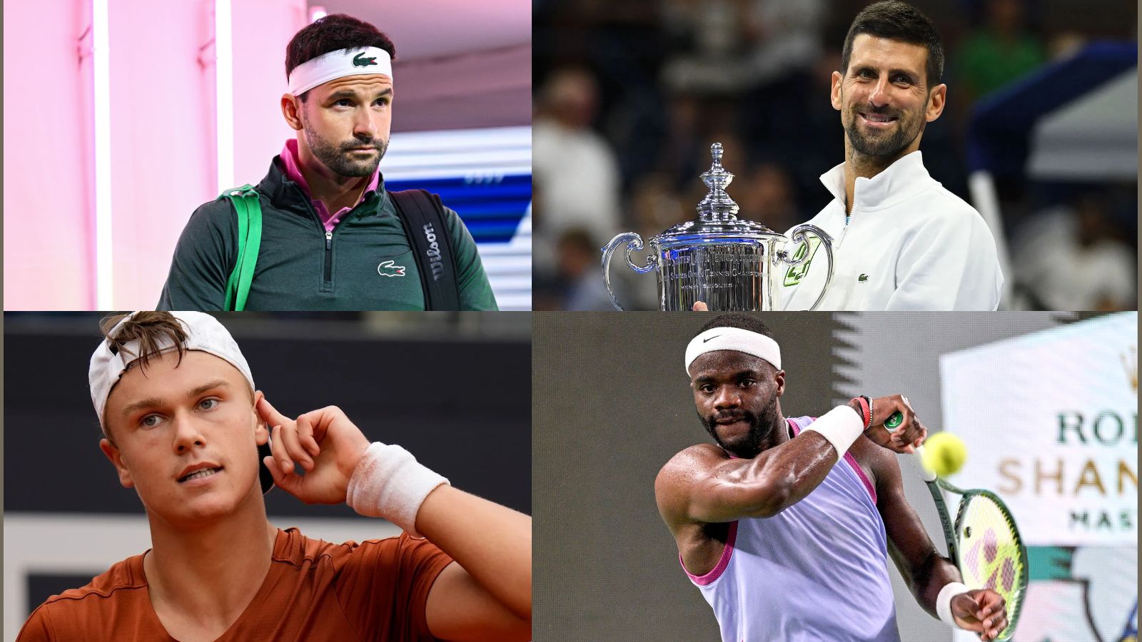 Brisbane International 2025 draw preview: Novak Djokovic and Frances Tiafoe locked in same half, Grigor Dimitrov paired with Holger Rune