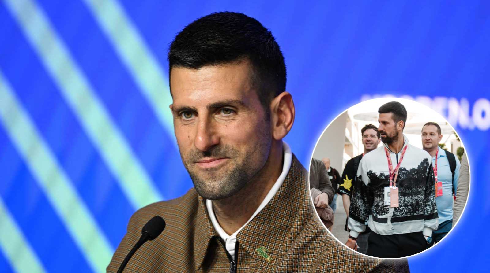 Tennis legend Novak Djokovic turns heads at F1’s Qatar GP paddock