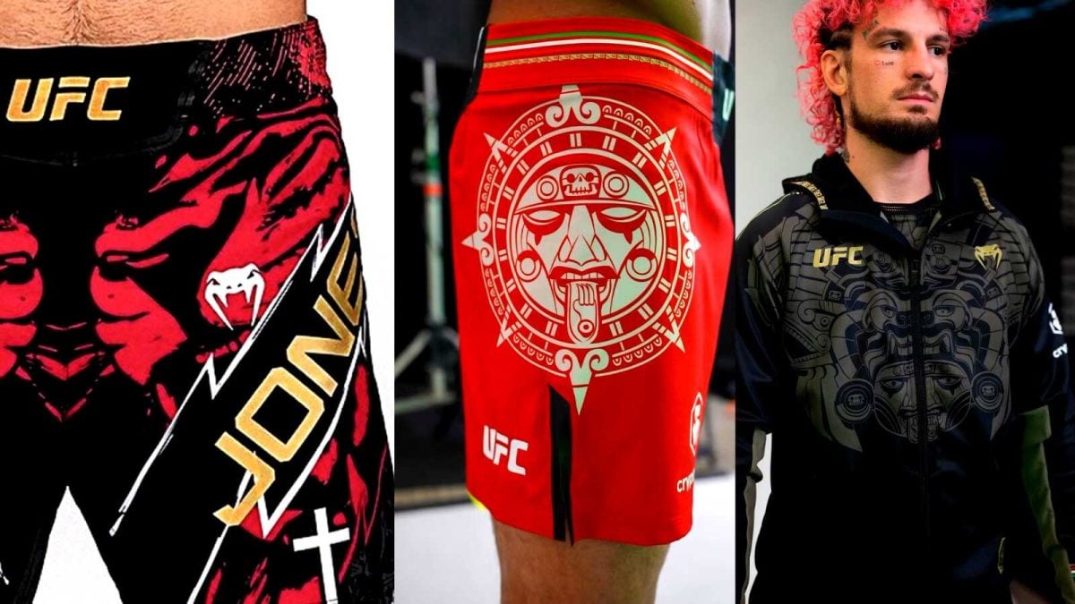 Other UFC shorts and custom kits also ticked the boxes in 2024