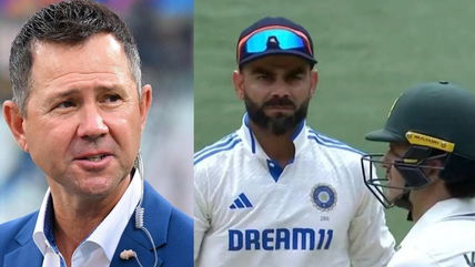 Ricky Ponting blames Virat Kohli for instigating shoulder bump against Sam Konstas