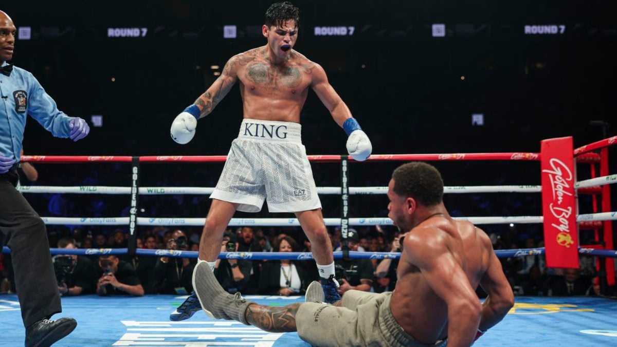 Ryan Garcia’s last boxing outing