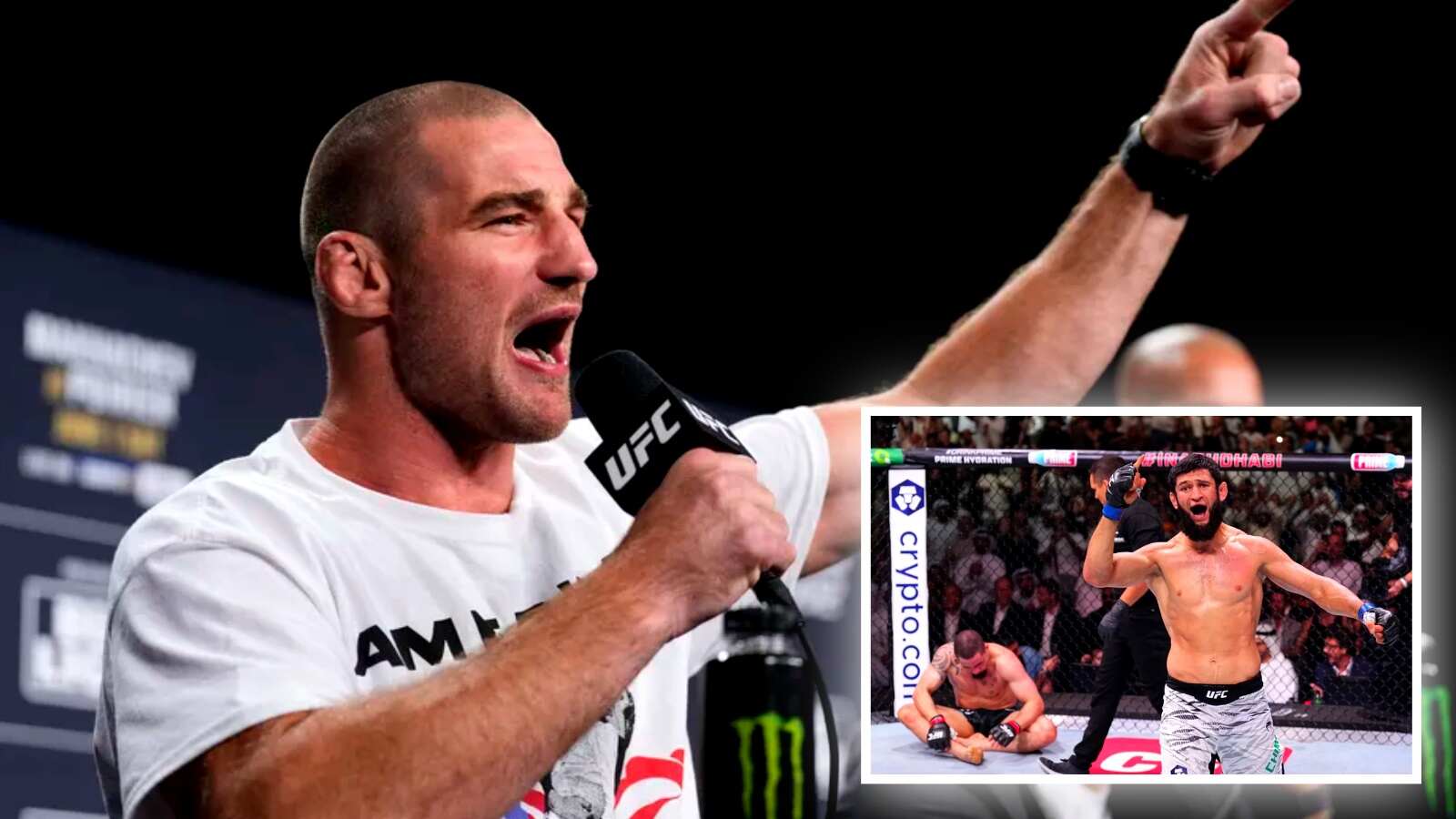 UFC analyst leaks ‘nasty’ messages from Sean Strickland after UFC 308 as he tries one-up Khamzat Chimaev