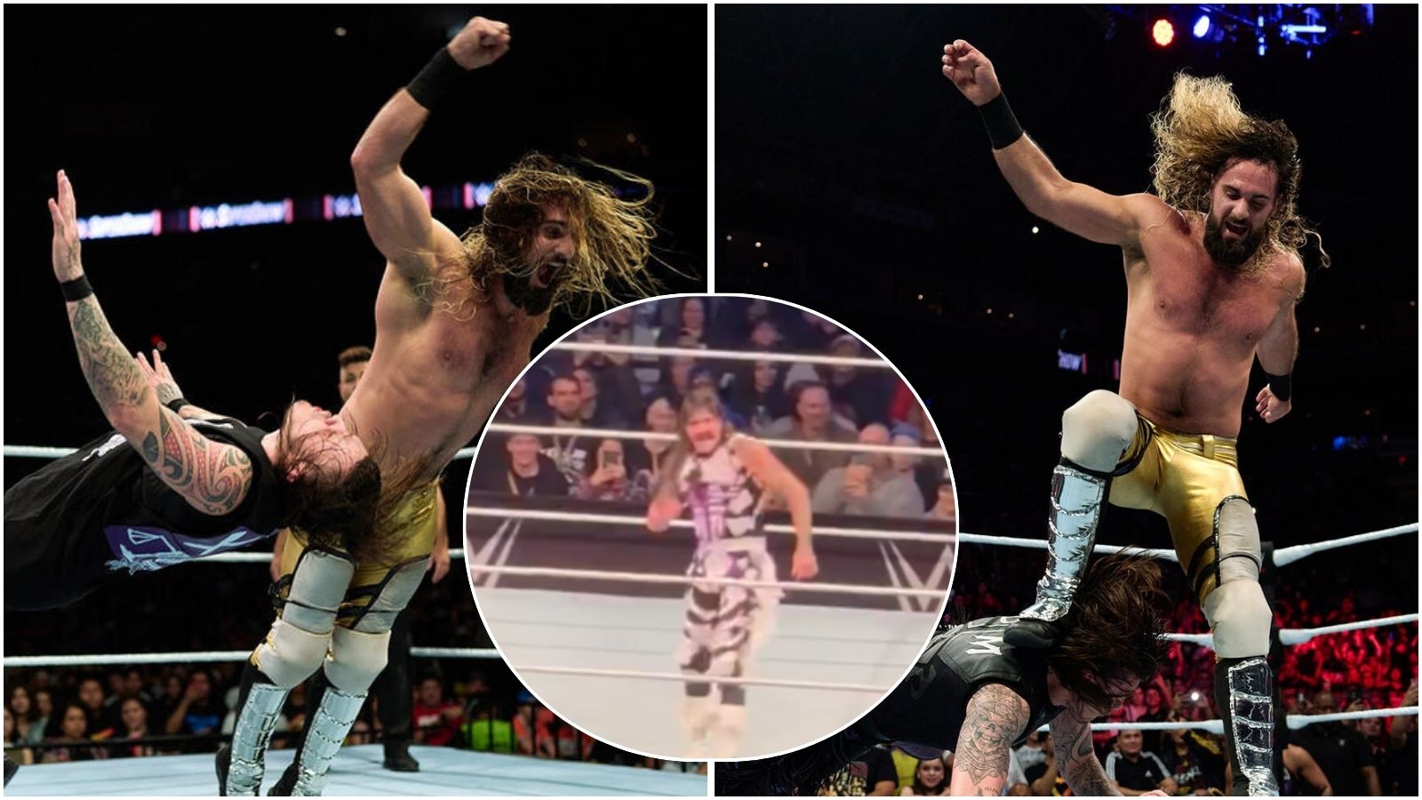 “That was dogsh*t,” Top WWE star stops match against Seth Rollins midway to cut fierce promo after getting pelted by crowd during WWE MSG supershow