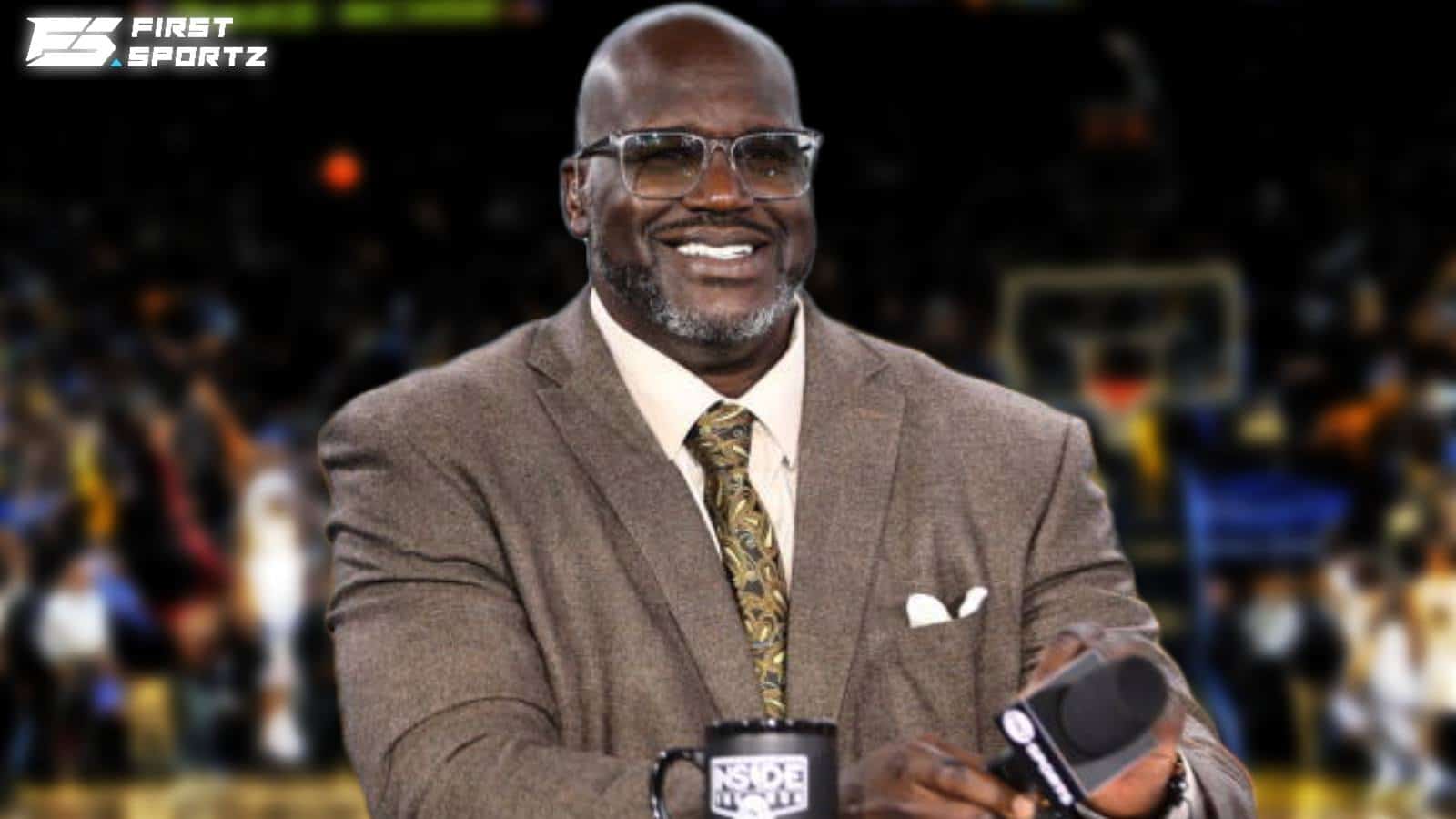 325 lb 7′ 1″ Shaquille O’Neal makes a huge ‘impact’ on Inside the NBA