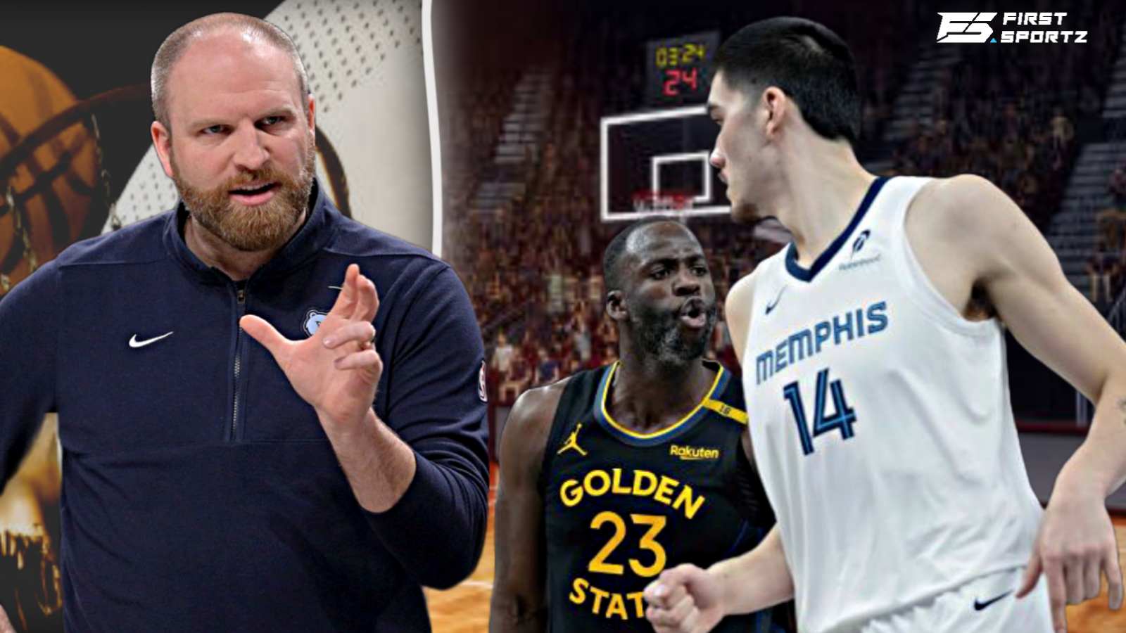 Draymond Green RIPS ‘softie’ Grizzles coach and Zach Edey for complaining over controversial foul 