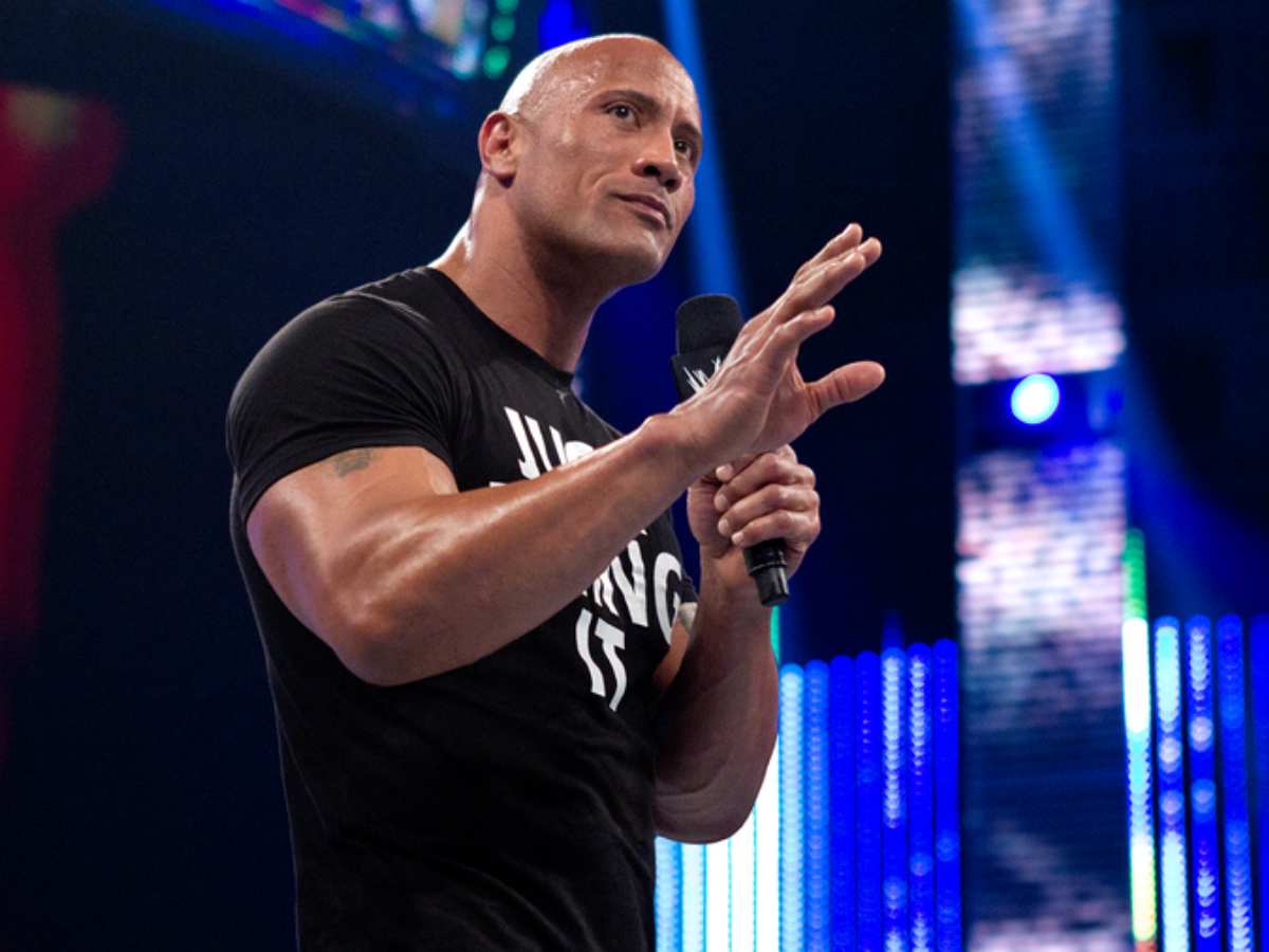 WWE star hits back at fans after being called out for faking surprise reaction to Dwayne The Rock Johnson’s return 