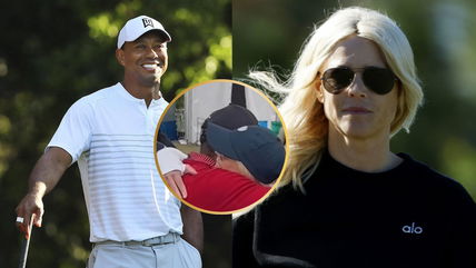 (Video) Tiger Woods spotted HUGGING ex-wife Elin Nordegren after PNC Championship