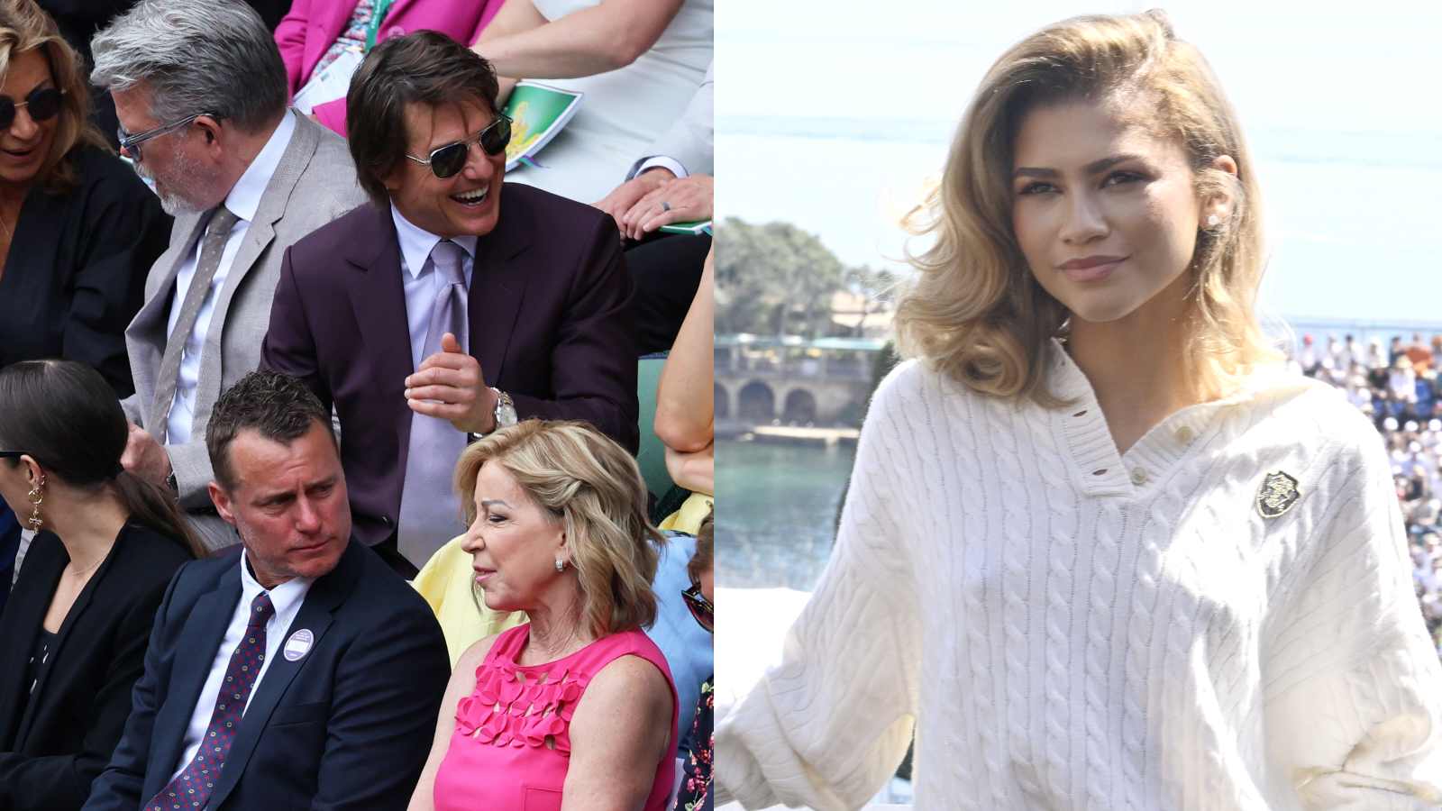 Celebrity spotting at Wimbledon 2024: Zendaya in white suit, Tom Cruise, Sherlock Holmes, and other dazzling stars