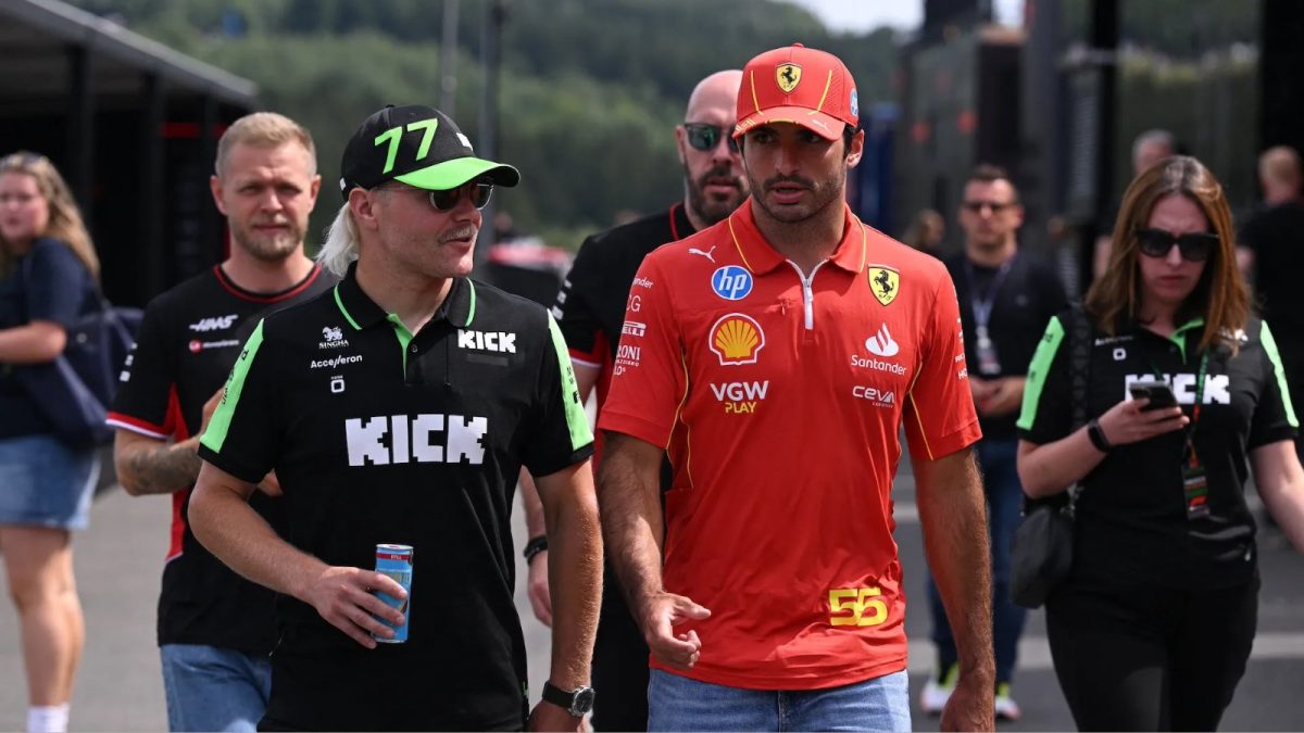 Valtteri Bottas and Carlos Sainz