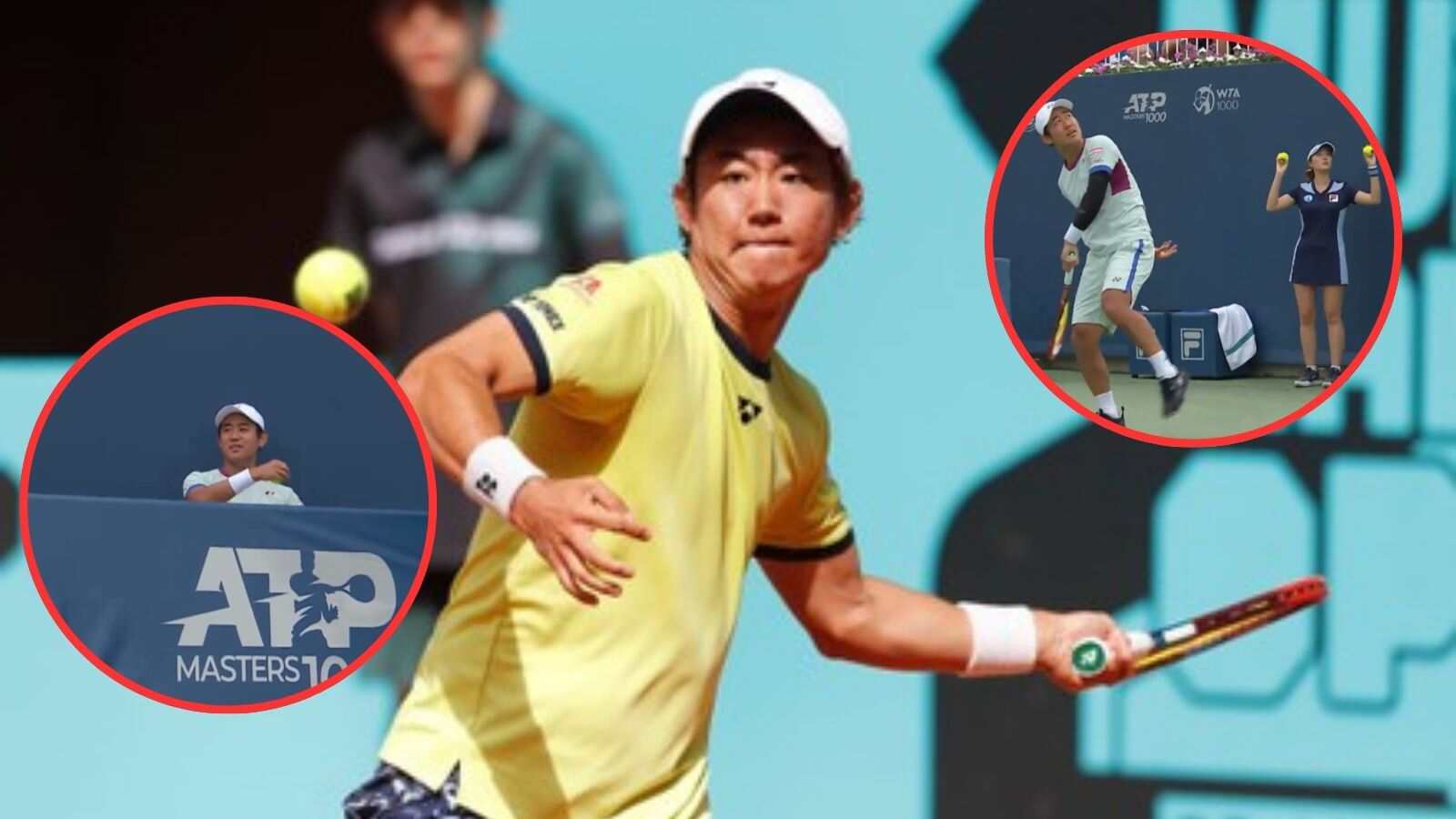 Yoshihito Nishioka hit with multiple penalties over ‘severe meltdown’ against Hubert Hurkacz at the Cincinnati Open; video goes viral